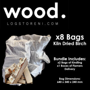 8x Bags of Kiln Dried Birch - Buy Now